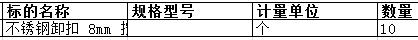 广东中远海运重工有限公司的不锈钢卸扣