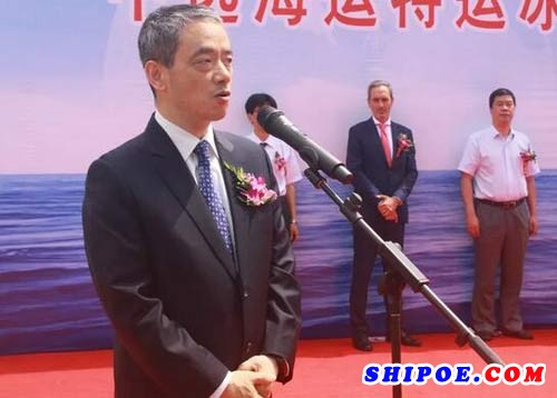 上海船厂副董事长、党委书记杜可顺致辞