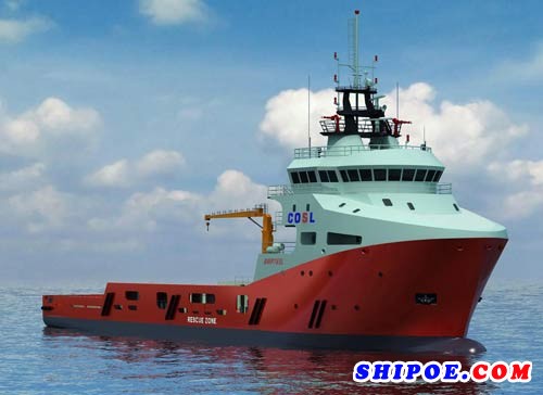 天海防务签约中海油服12艘LNG动力守护供应船设计项目 