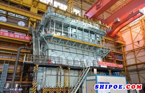 中国船柴大柴公司完成上半年生产任务
