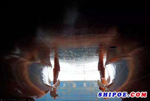 全球首例！大船集团高质量完成20000TEU集装箱船双舵改装工程