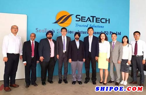 中国船级社海外技术中心与SeaTech设计院签订战略合作协议