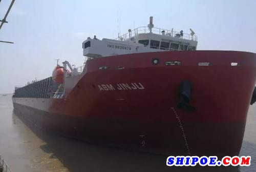 13000DWT-3#甲板运输船顺利离厂