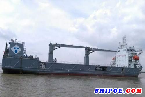 黄埔文冲 首艘满足T-III标准支线箱船成功交付