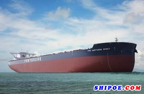 广船国际FMG26.1万吨超大型矿砂船4艘船全部交付