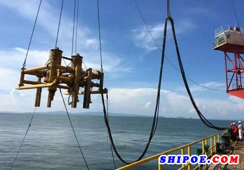 深圳海工“崖城13-1”平台高栏港25KM海管支线项目取得阶段性胜利