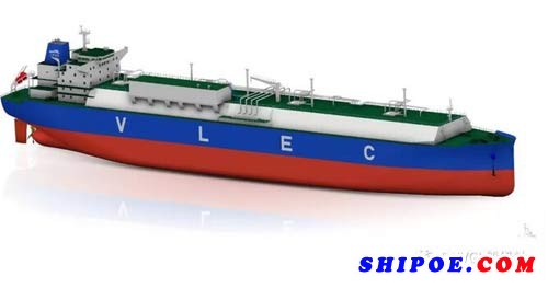 DNV GL为江南造船厂93,000立方米VLEC设计“PANDA E”颁发AiP认可证书