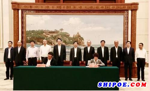 中船重工与河北省政府签署战略合作协议