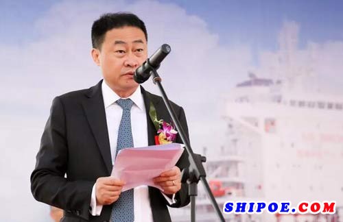 中船租赁董事长杨力在致辞中指出，中船澄西是中船租赁最早合作的船厂之一