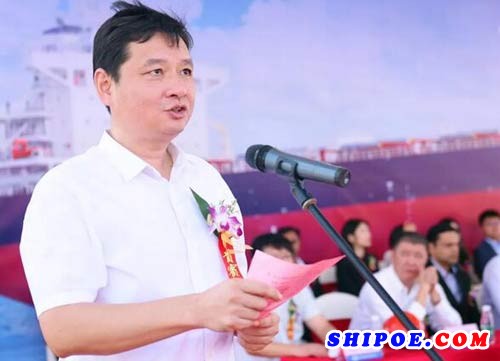 　扬州市江都区区委书记张彤代表区委、区政府致辞