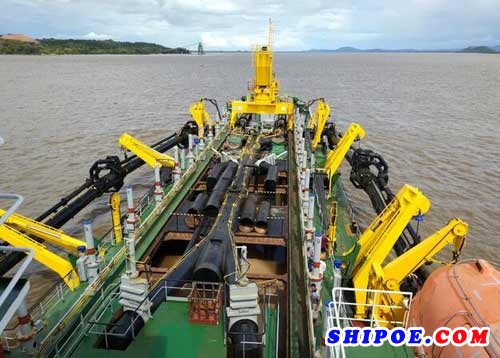 中港疏浚奥里诺科2018年内外航道维护疏浚工程正式开工