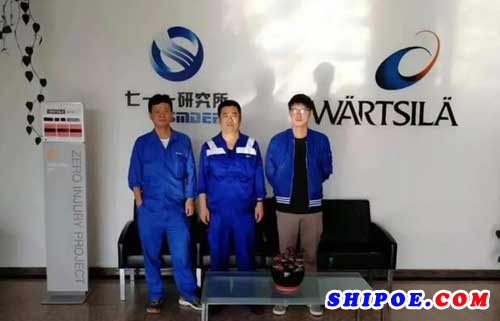 中船七一一所：天津港W6L20主机项目顺利通过客户验收
