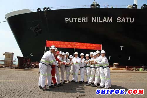 “蓝宝石公主一号”（PUTERI NILAM SATU）隶属马来西亚EAGLESTAR SHIPMANGEMENT名下的NO