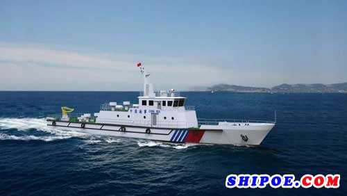 江龙船艇3艘40米级巡逻艇开工