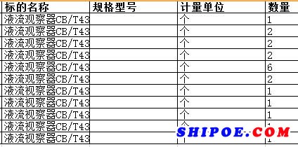 液流观察器CB/T4316-2013 JS