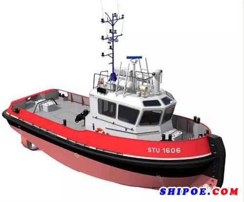 达门与法国航运公司签订Stu 1606拖轮合同