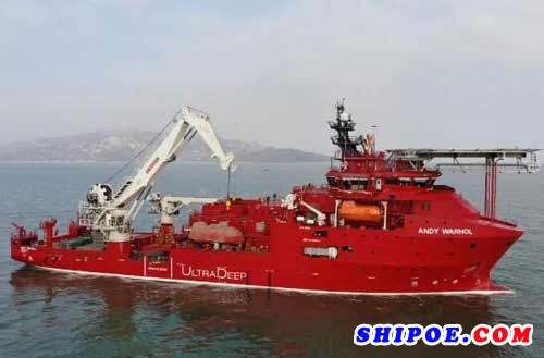 北船重工青岛武船MT6023型深潜水工作支持船顺利试航