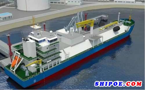 国鸿液化气获得LNG加注船液货系统合同