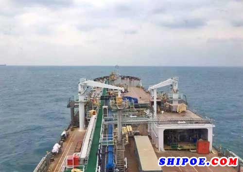 江苏招商重工45000m3 LNG运输船试航取得圆满成功