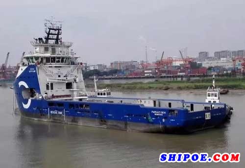广东中远海运重工UT771WP系列平台供应船全部完工