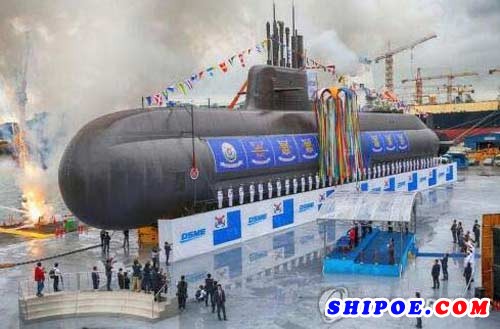 韩新型3000吨级潜艇初步设计完成 明年将启动建造 