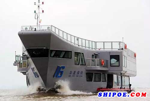 广东凯力船艇建造蓝海豚１６号游船试航成功