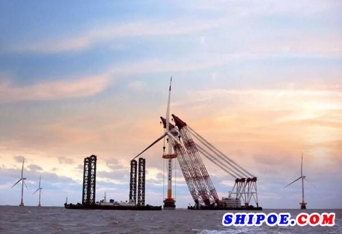 三航局成功创造中国海上风电施工速度新纪录