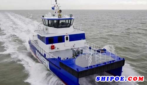 欧洲专业化海上风电运维船型正式落户中国