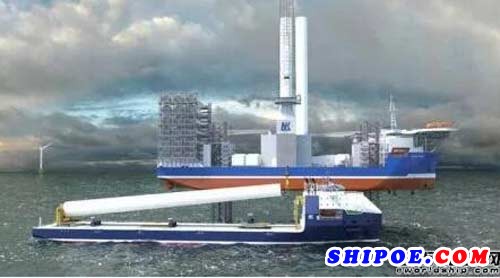 Neptun风力发电机运输船设计获ABS原则批复