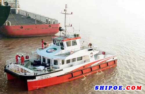 东南造船海上风电运维服务船FJOWOM005顺利交付