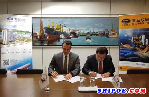 青岛双瑞在希腊举办废气脱硫系统新产品发布会