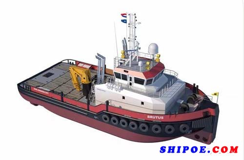 Herman Sr.公司订购首艘达门柴电混合工作船Shoalbuster 3514