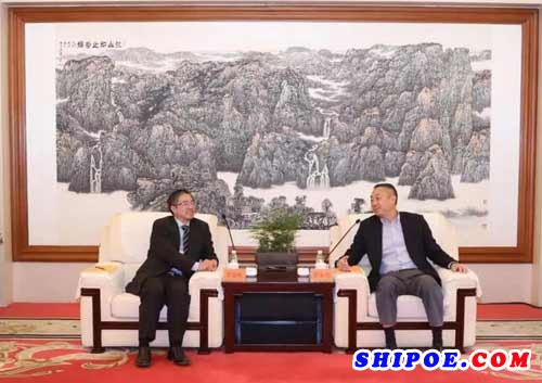 CCS莫鉴辉总裁一行拜访中国船舶重工集团