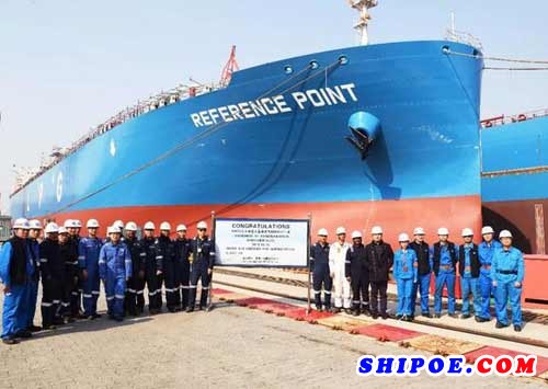 江南造船为Petredec建造第一艘84000立方米VLGC出坞