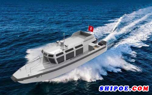 江龙船艇签订香港政府批量铝合金快速艇建造合同
