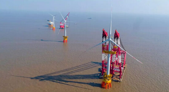 “三航建”国内单机规模最大的海上风电场项目完工啦！