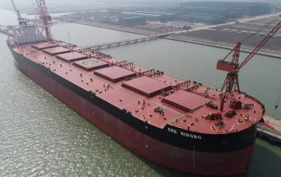 扬子江造6艘40万吨超大型矿砂船圆满收官