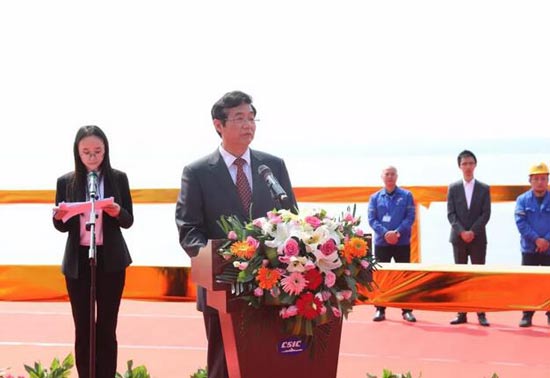 吴晓光表示，濒海任务舰是中马两国首次开展大型军事装备合作的项目