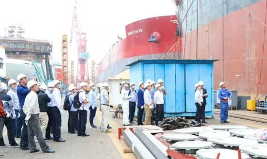 中船集团脱硫装置安装和主机投油周期控制专题会在广船国际召开