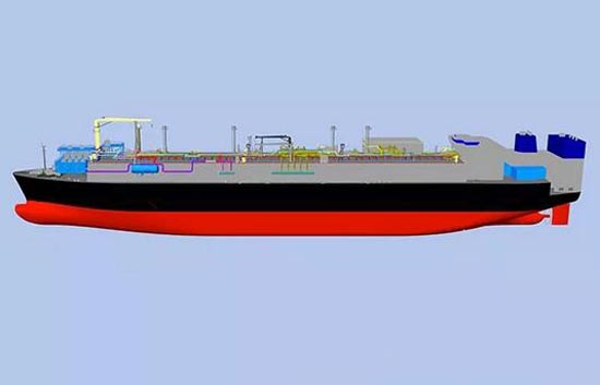 沪东中华首获全球高难度大型LNG-FSRU改装项目