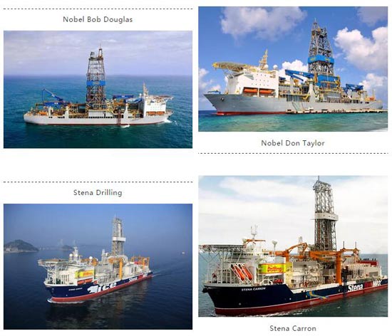 克森美孚公司将在圭亚那海上运营四艘钻井船。