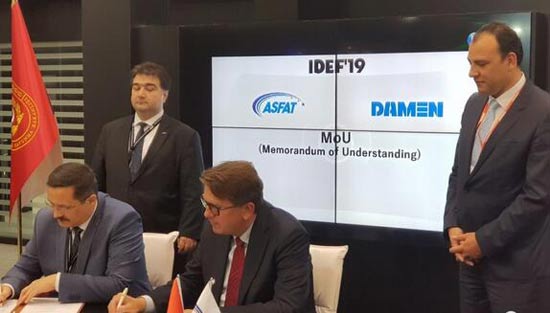 达门与土耳其国防机构签约共同开发海上平台