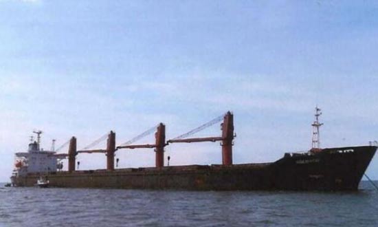 美国扣押一条朝鲜货船，理由是违反联合国出口禁令