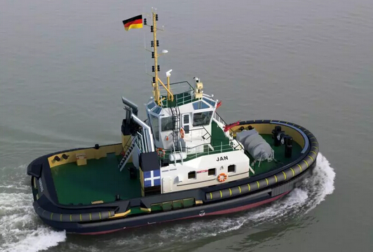 汉堡港再添第七艘达门拖轮
