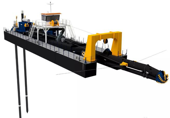 达门船厂推出创新型深挖绞吸式挖泥船DCSD500