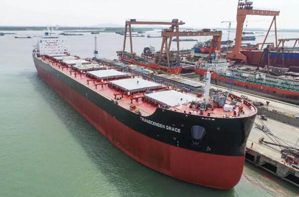 提前64天|中船澄西交付2019年第9艘新造船