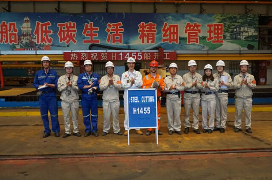 外高桥造船MDM船东的21万吨散货船项目已全部推进生产