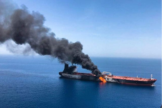 阿曼湾遇袭船只俄罗斯籍船员感谢伊朗方面的营救