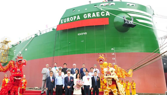 希腊Angelakos第二艘82000DWT散货船“EUROPA GRAECA”轮交付