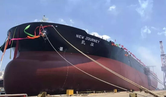 海兰信助力全球首艘超大型智能原油船“凱征”号成功交付